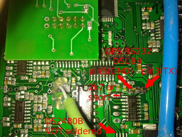 Connecting the GPS RS232 to 2nd serial port